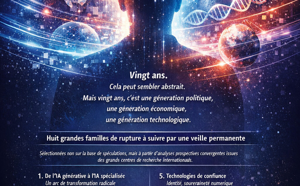 ​Les ruptures technologiques à suivre absolument à l’horizon 2030, 2035, 2040 et 2045