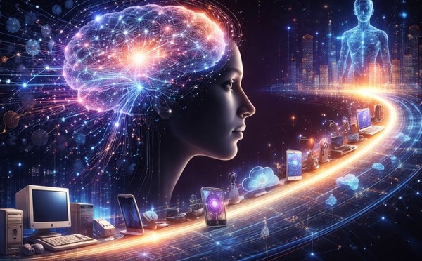 De 1998 à 2025 : trajectoire d'une pensée continue sur le numérique, l'IA et la performance.