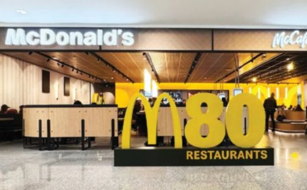 McDonald’s Maroc ouvre son 80ᵉ restaurant à l’aéroport Mohammed V de Casablanca
