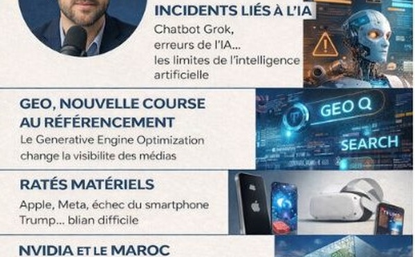 Podcast : l'essentiel de l'actualité Tech de la semaine du 23-12-2025
