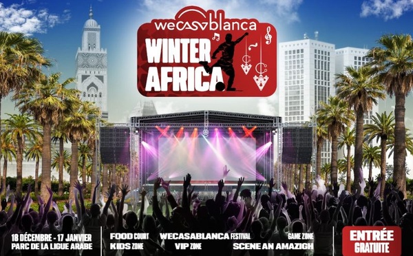 Winter Africa by WeCasablanca: deux soirées musicales pour clore l’année à Casablanca
