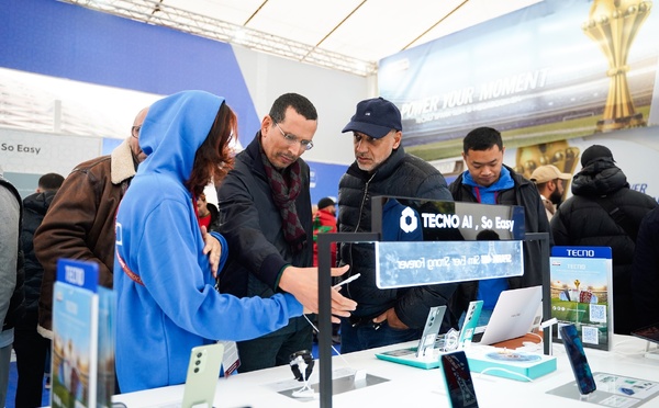 CAN 2025 : TECNO déploie des pop-up stores et des fan zones à Rabat et Casablanca
