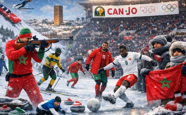 Il fait tellement froid au Maroc qu’on aurait dû organiser les Jeux olympiques d’hiver… en même temps que la CAN