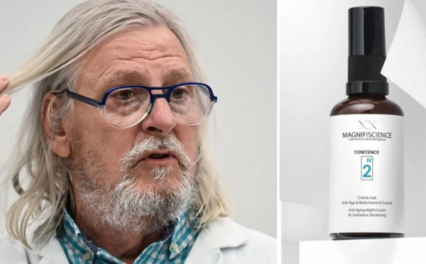 Didier Raoult dans la cosmétique : quand anti-âge rime avec interrogation