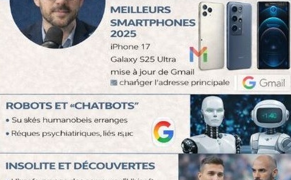 Podcast : l'essentiel de l'actualité Tech de la semaine du 30-12-2025"