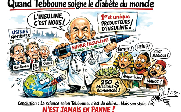 Quand Tebboune soigne le diabète du monde !!