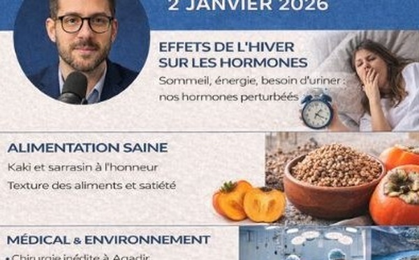 Podcast : l'essentiel de l'actualité Santé &amp; Conso de la semaine du 02-01-2026"