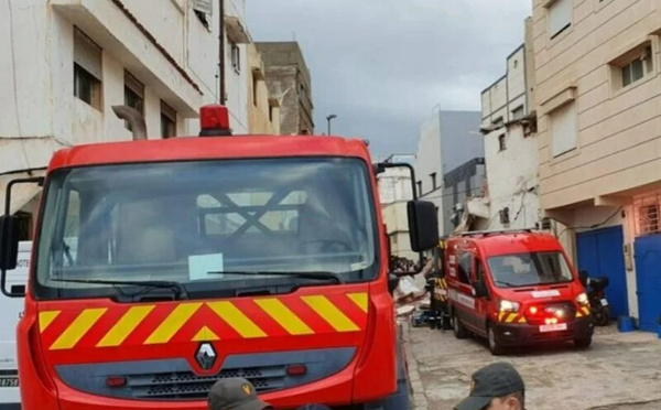 Rabat : deux morts et quatre blessés dans l’effondrement partiel d’un immeuble à Akkari