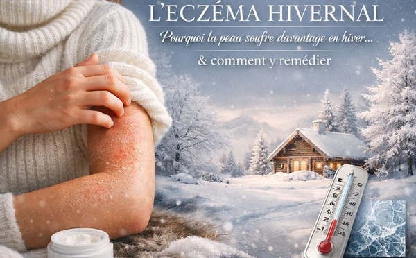 L’eczéma hivernal : pourquoi la peau souffre davantage en hiver et comment y remédier.