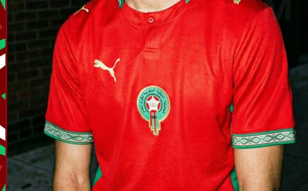 Coupe du monde 2026 : le futur maillot domicile des Lions de l’Atlas dévoile une identité modernisée
