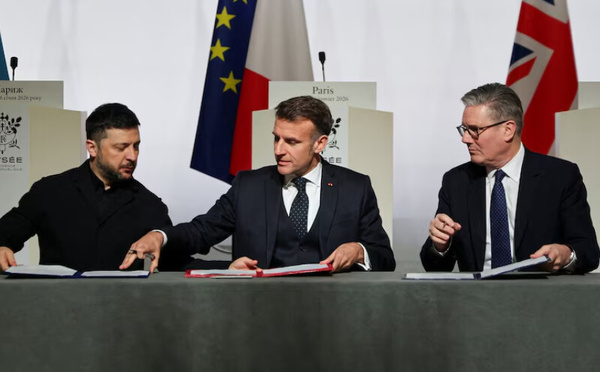 Ukraine : à Paris, les alliés s’accordent sur des garanties de sécurité