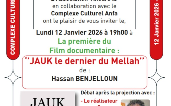 Casablanca accueille la première de « Jauk, le dernier du Mellah », le nouveau documentaire de Hassan Benjelloun