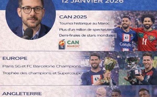 Podcast : l'essentiel de l'actualité Sport de la semaine du 12-01-2026"