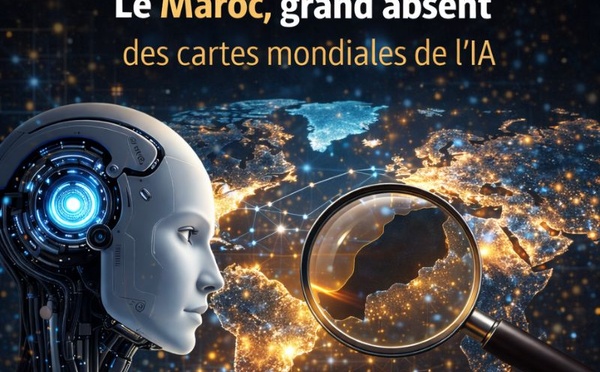 Le Maroc, grand absent des cartes mondiales de l'IA : Un signal faible à ne pas ignorer