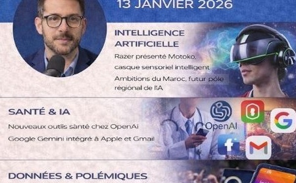Podcast : l'essentiel de l'actualité Tech de la semaine du 13-01-2026"