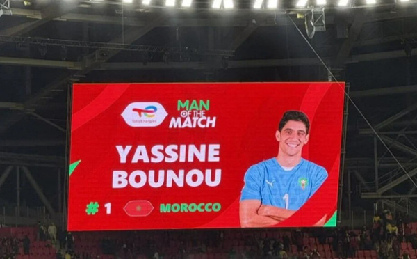Yassine Bounou élu MVP de la demi-finale Maroc–Nigeria de la CAN 2025