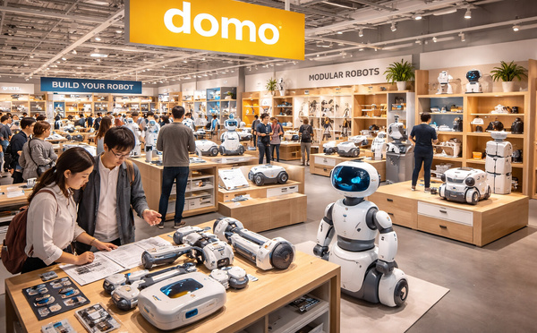 Bientôt des magasins de robots domestiques en kit, sur le modèle IKEA