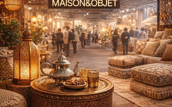 L’artisanat marocain “revisité” revient en force au salon “Maison &amp; Objet” de Paris.