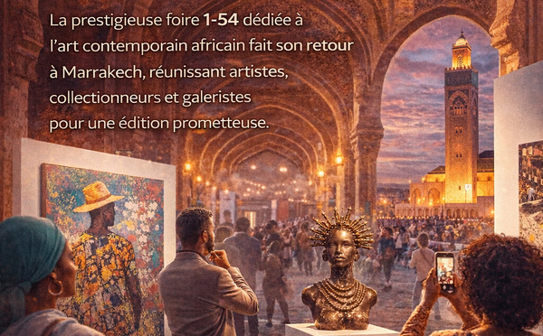 Marrakech : la foire d'art contemporain africain 1-54 revient du 5 au 8 février.