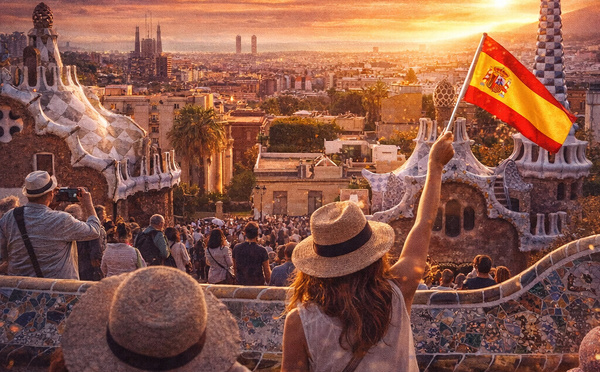Woow : L'Espagne a accueilli près de 100 millions de touristes étrangers en 2025, un record.