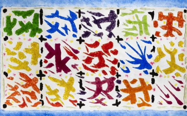 Au gré de la lumière : les vitraux et toiles de Tahar Ben Jelloun à L’Atelier 21