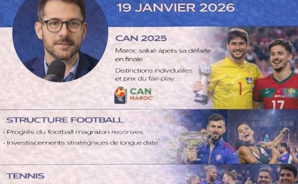 Podcast : l'essentiel de l'actualité Sport de la semaine du 19-01-2026"