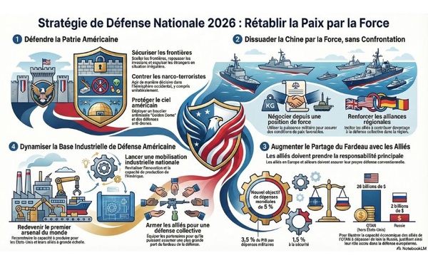 Débat - Podcast : USA Stratégie de Défense Nationale 2026 : La Paix par la Force