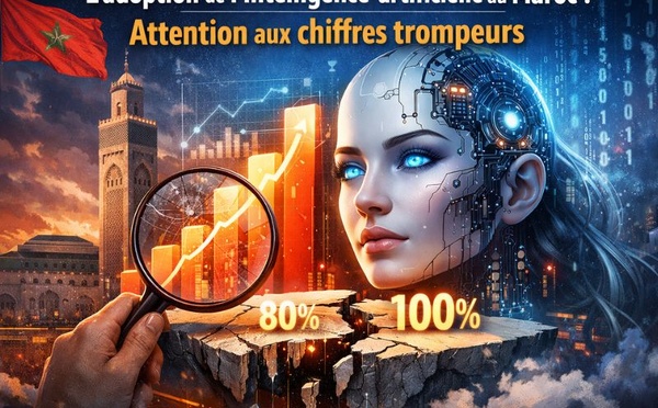 L’adoption de l’intelligence artificielle au Maroc : attention aux chiffres trompeurs
