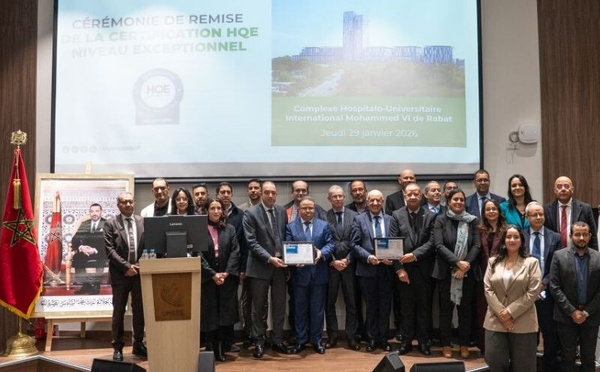 Le CHU Mohammed VI décroche la certification HQE « Exceptionnel »