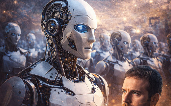 L'humanité face à l'IA menaçante