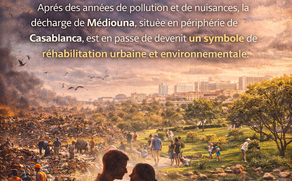 La décharge de Médiouna en passe de devenir un symbole environnementale