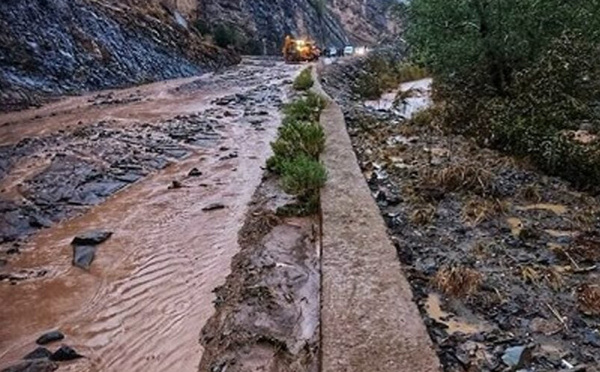 Fortes pluies dans le Nord : 163 routes endommagées et plusieurs axes toujours fermés