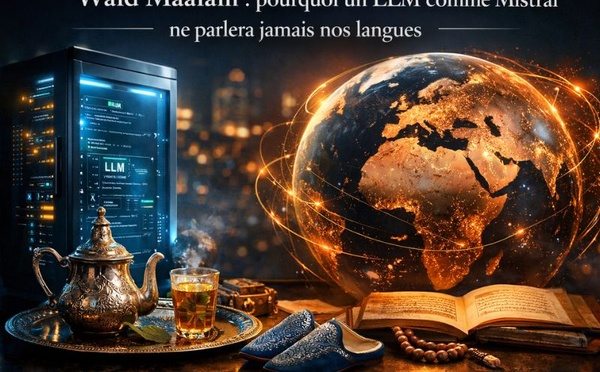 Wald Maâlam : pourquoi un LLM comme Mistral ne parlera jamais nos langues
