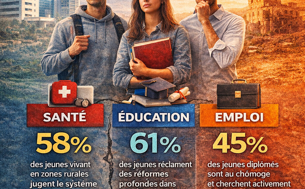 Santé, éducation, emploi : Les trois priorités urgentes des jeunes marocains