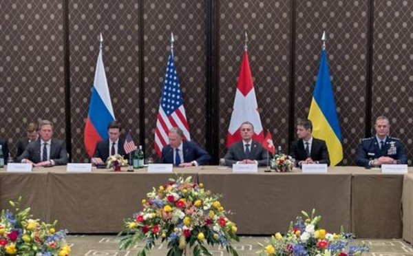 Genève accueille un nouveau round de pourparlers entre Moscou et Kiev