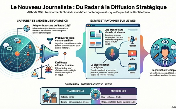 ​L'ADN Journalistique chez L'ODJ Média : De l'Instinct à la Diffusion Stratégique