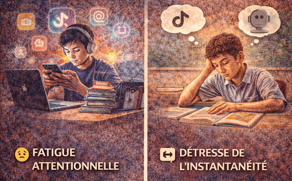 ​Écrans, IA et attention fragmentée : l’école face à une révolution silencieuse