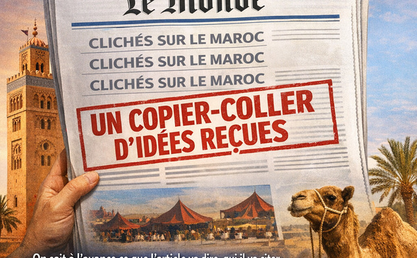​Les articles du quotidien LE MONDE sur le Maroc se suivent et se ressemblent
