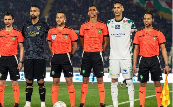 Botola Pro : cinq arbitres suspendus