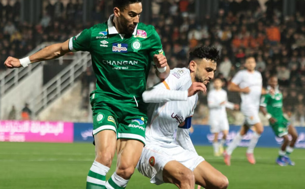 Botola Pro Inwi : nul entre la RS Berkane et le Raja Club Athletic
