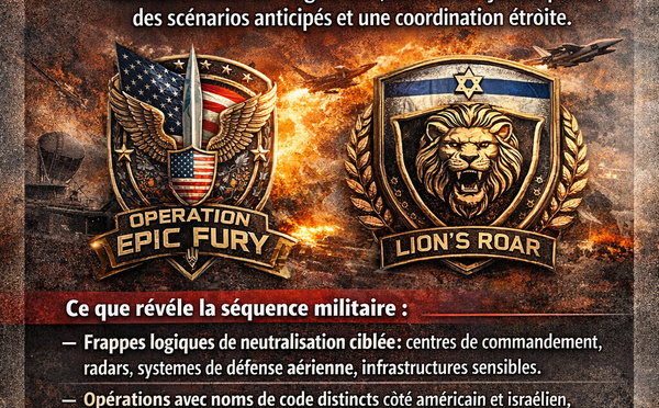 Une guerre préparée, planifiée, nommée