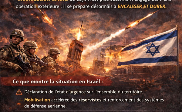 ​Israël en état d’alerte maximale