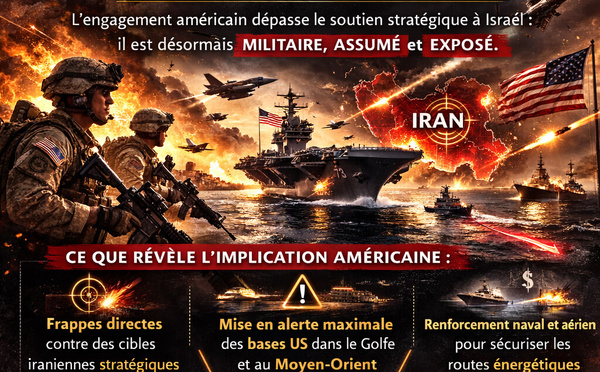 Les États-Unis engagés, sans retour en arrière