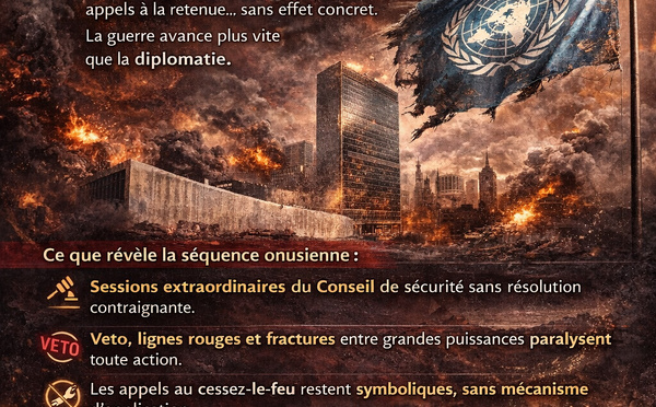 ​L’ONU marginalisée : la diplomatie en apnée