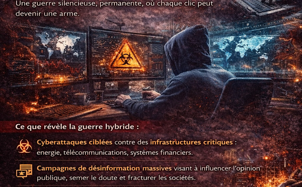 Cyberattaques et information : la guerre hybride en action