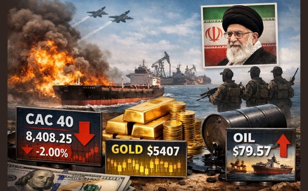 ​Marchés financiers : le choc iranien impose une semaine de prudence extrême