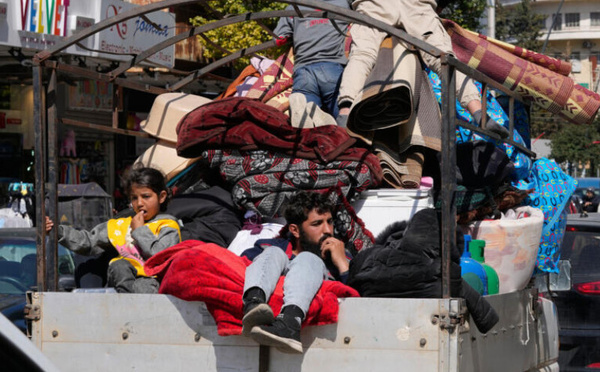 Guerre au Moyen-Orient : au moins 30.000 déplacés au Liban après les frappes israéliennes