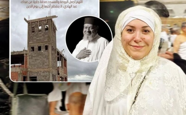 Mariam Belkhayat annonce la construction d’une mosquée à la mémoire de son père Abdelhadi Belkhayat