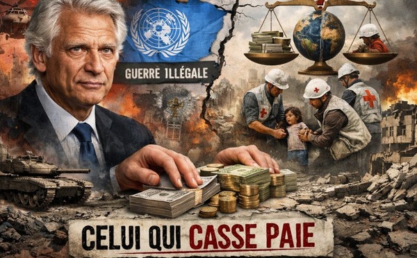 Guerres illégales : Dominique de Villepin propose que les pays agresseurs paient la reconstruction