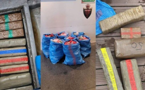 Coup de filet à Tanger : 500 kg de résine saisis dans la Marina